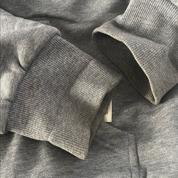 Juicy Couture Heather Gray Sweatshirt Fur Lined - Picture 7 of 13